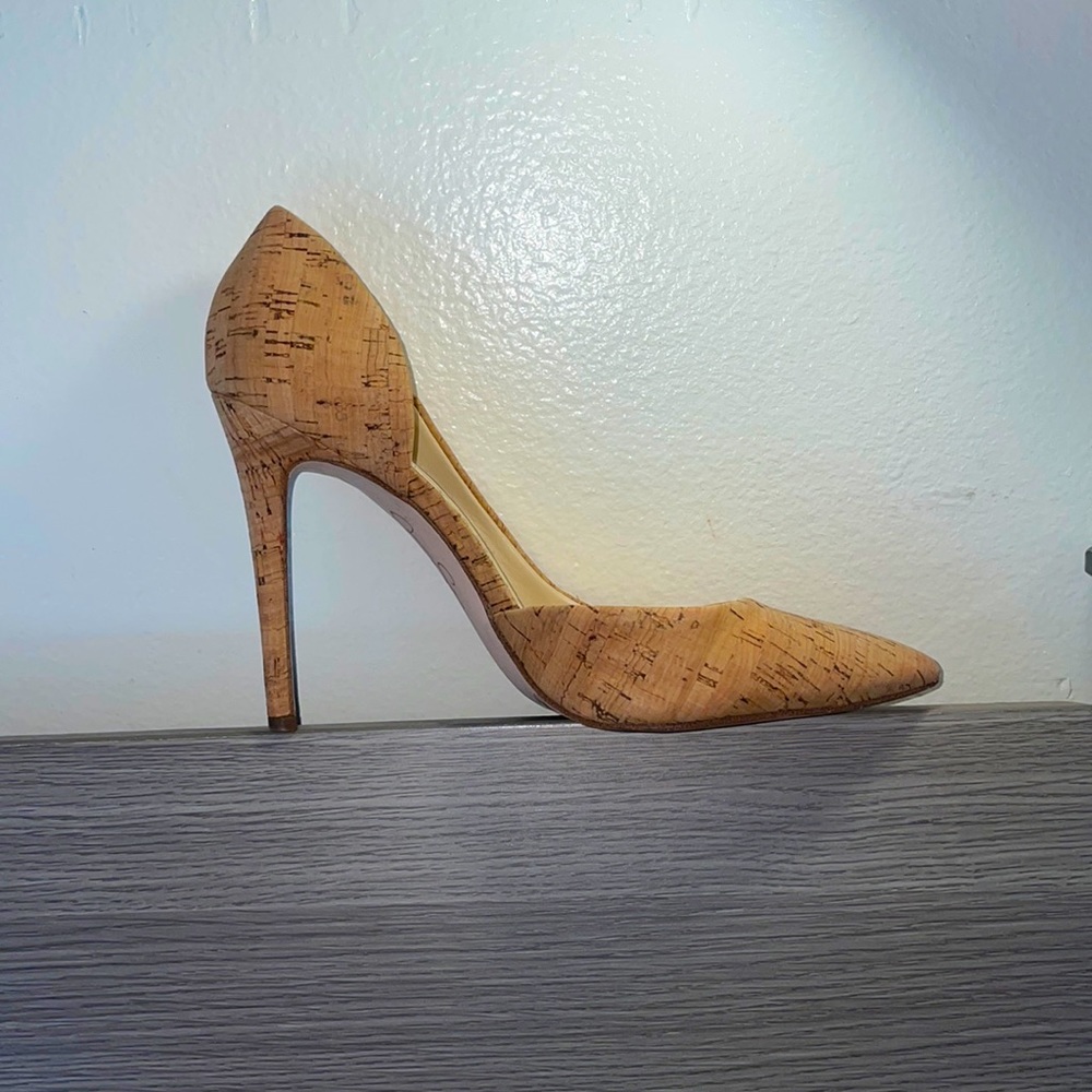 Jessica Simpson cork heels
